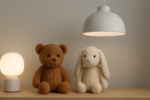 Décoration moderne : peluches et luminaires design