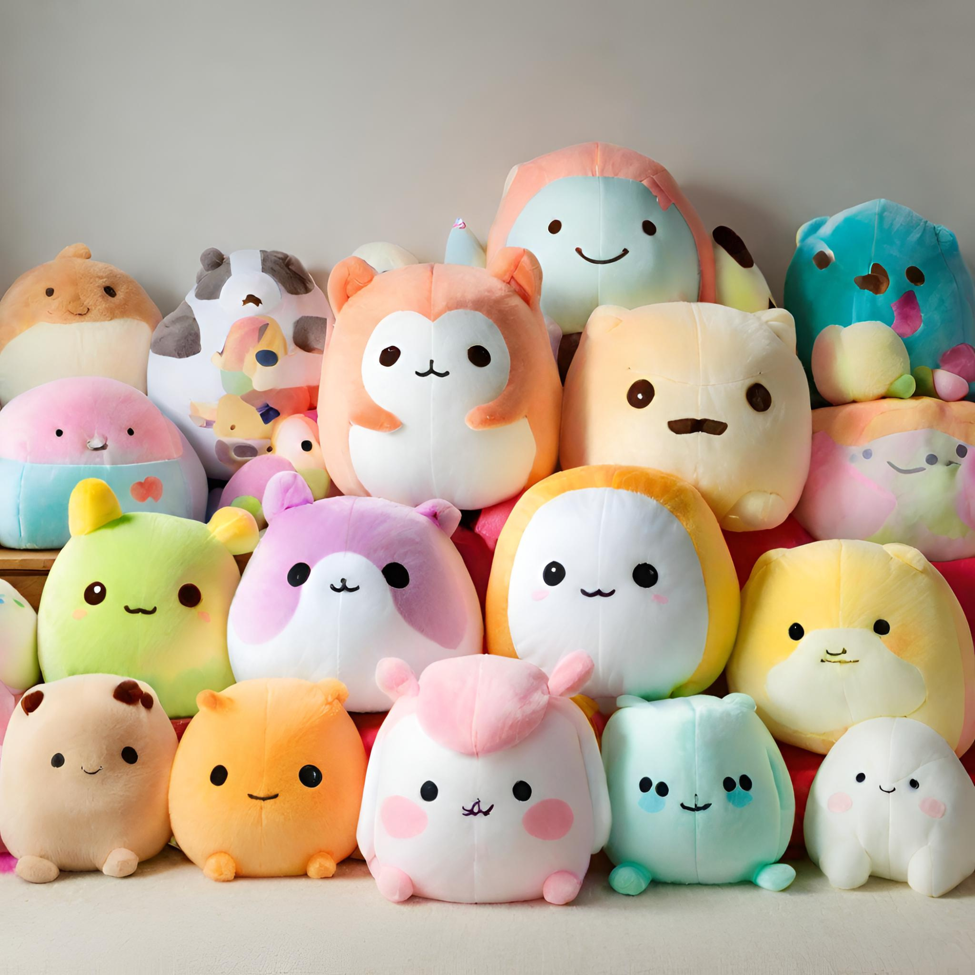 Les peluches squishmallow, qu'est-ce que c'est ?