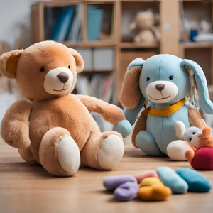 Les peluches interactives : Des alliées pour aider les enfants à surmonter leurs peurs et leurs angoisses