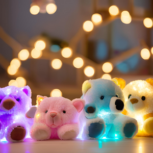 Les peluches lumineuses : idéales pour apaiser les peurs
