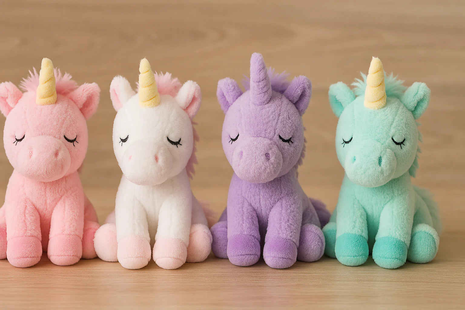 Peluches licorne : quelles couleurs ont du succès ?