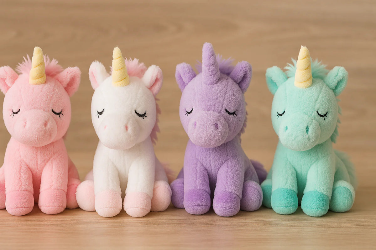 Peluches licorne : quelles couleurs ont du succès ? Image