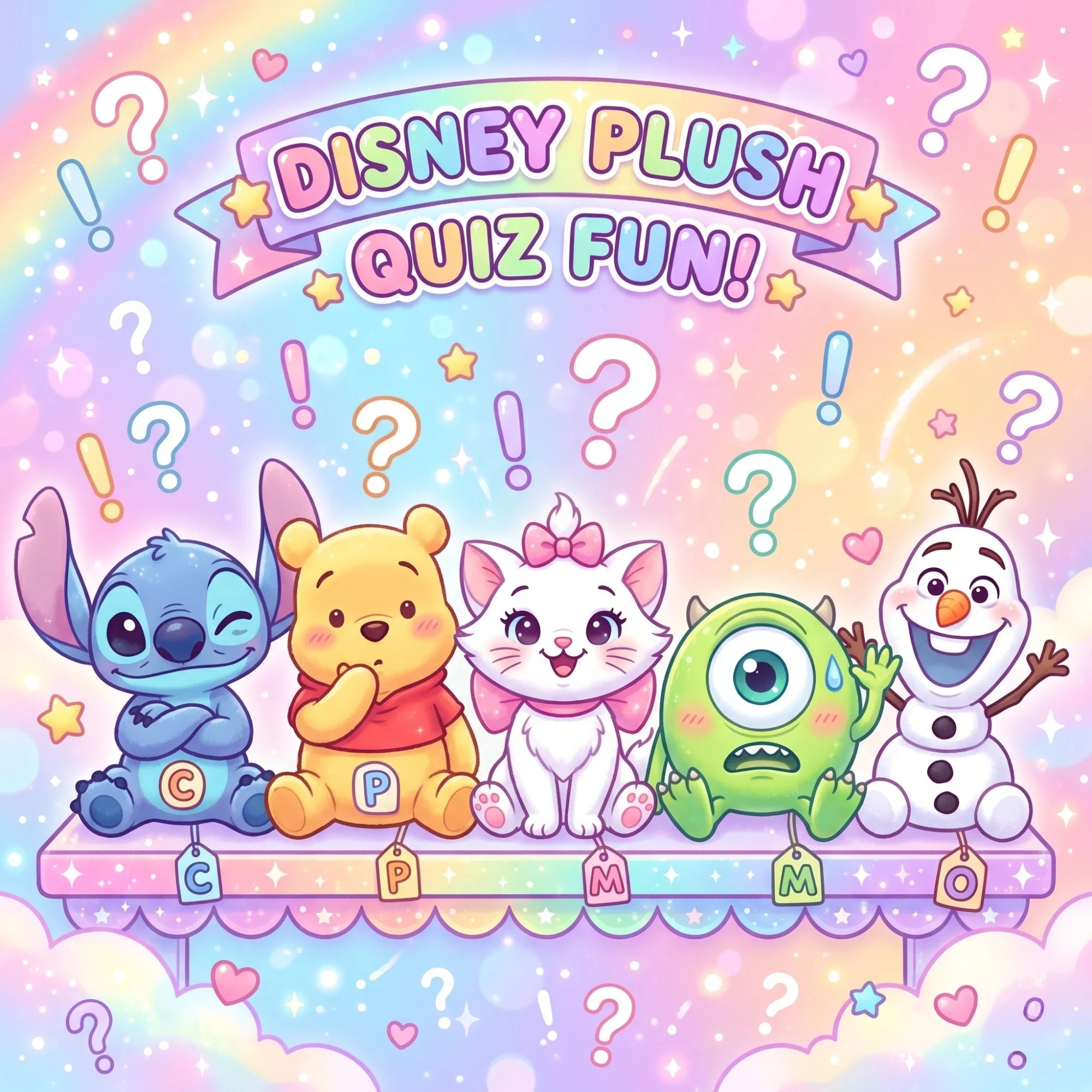 Quiz : Quelle peluche personnage Disney correspond le mieux à votre personnalité ?