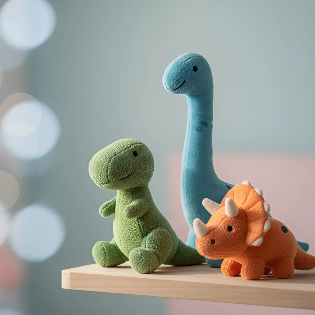 Collection peluche dinosaure