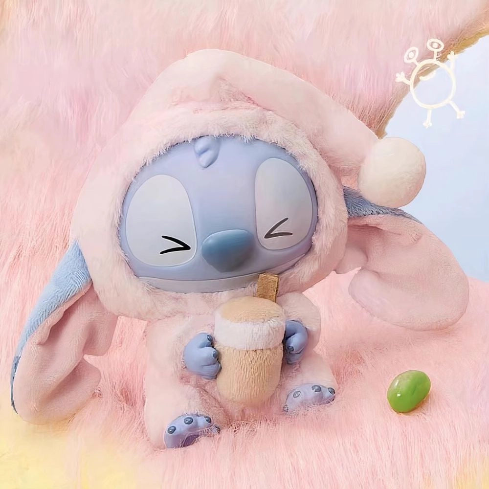Peluches style Labubu Stitch en tenue