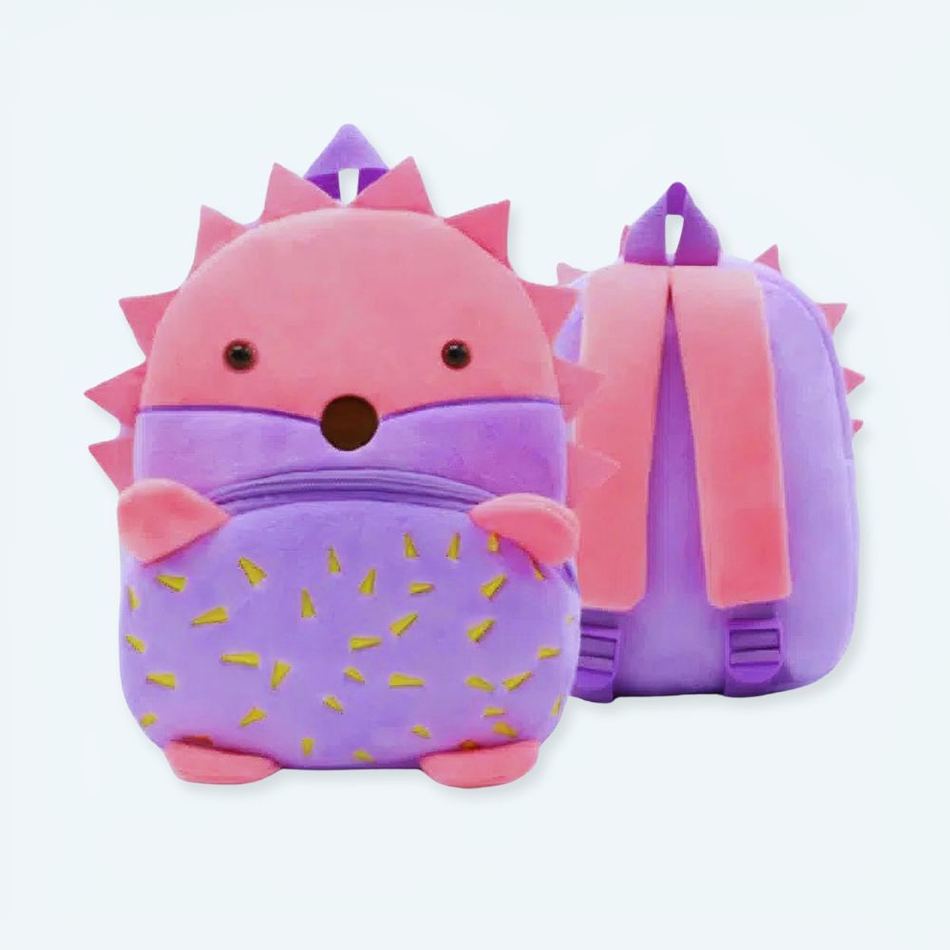Peluche hérisson sac à dos doux enfant amusant
