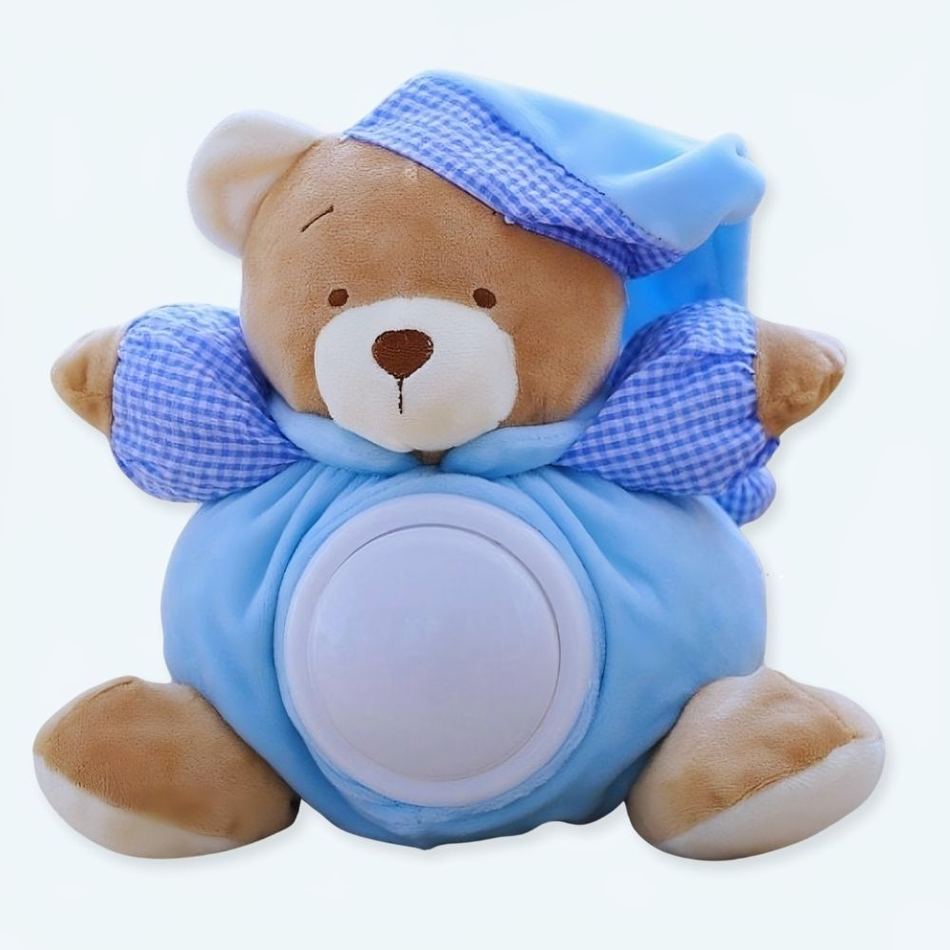 Peluche ours veilleuse douce nuit enfant rassurante