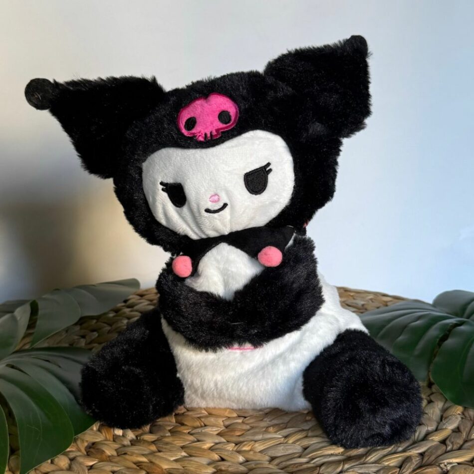 Peluche Hello Kitty Kuromi douce câline enfant fantaisie