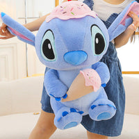 Peluche Stitch bleu douce et mignonne avec glace