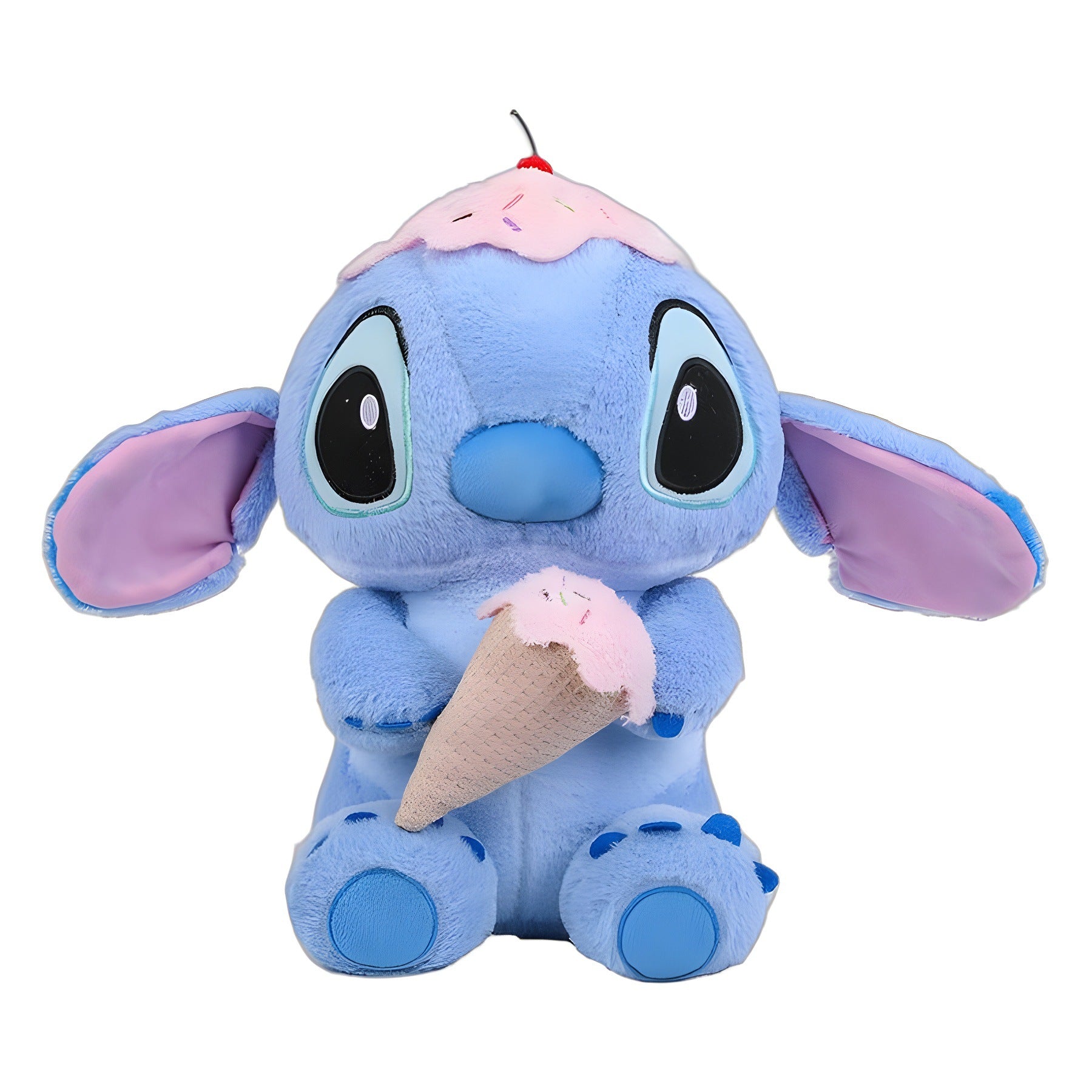 Peluche Stitch bleu douce et mignonne avec glace