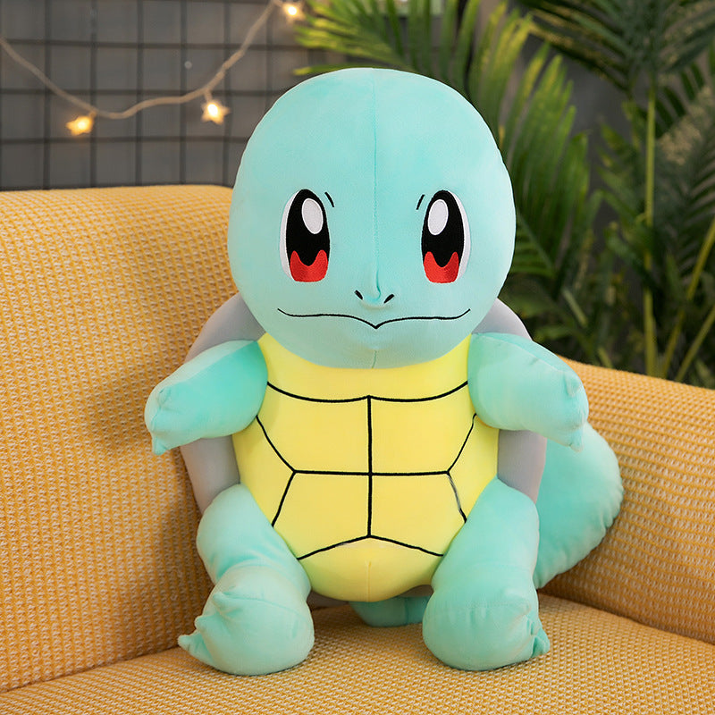 Peluche carapuce pokémon bleu carapace douce