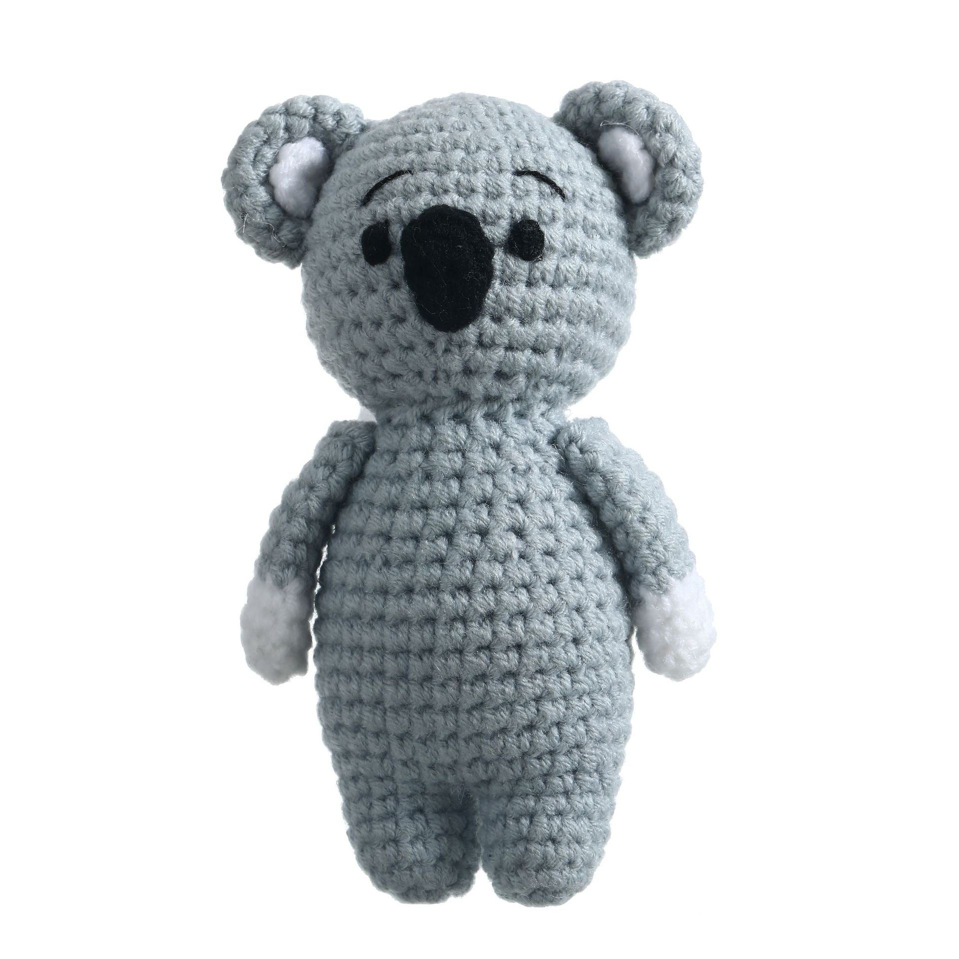Peluche crochet koala au gros nez