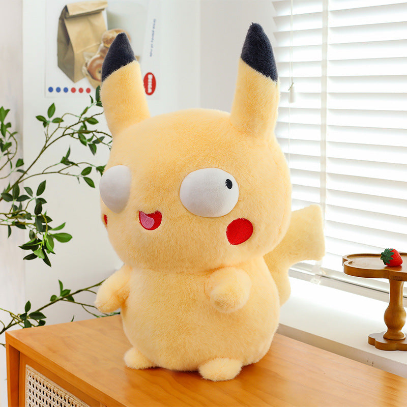 Peluche pikachu rigolote éclair joyeux
