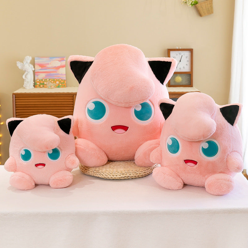 Peluche rondoudou rose douceur et enchantée