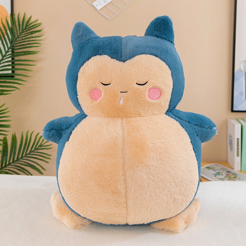 Peluche ronflex pokémon dormeur et doux