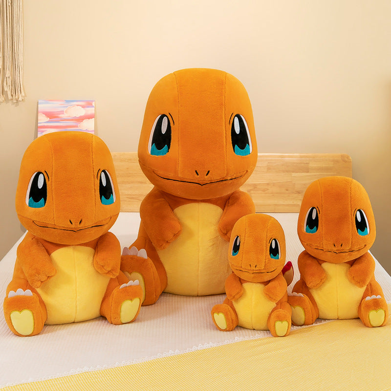 Peluche salamèche pokémon orange douce et adorable