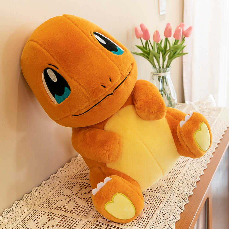 Peluche salamèche pokémon orange douce et adorable