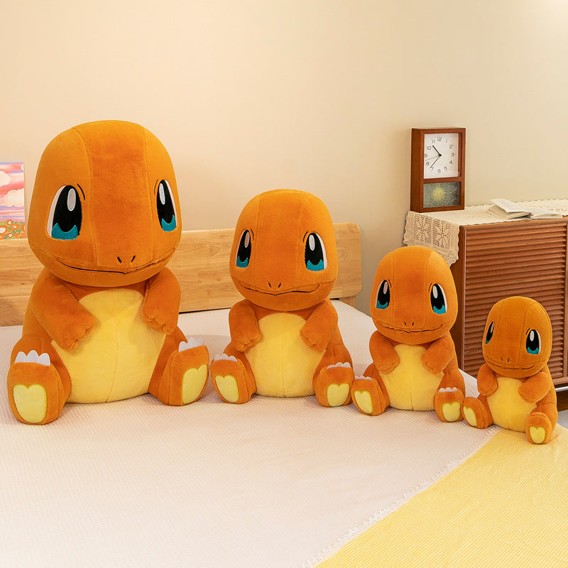 Peluche salamèche pokémon orange douce et adorable