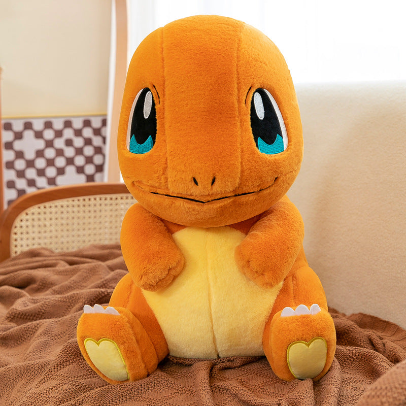 Peluche salamèche pokémon orange douce et adorable
