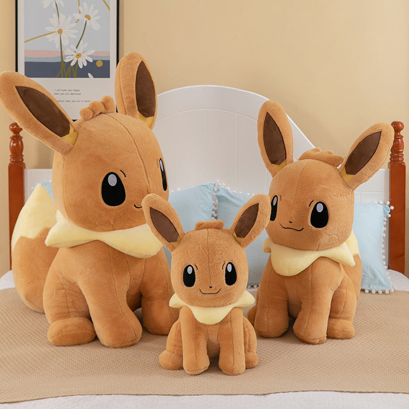 Peluche évoli pokémon fourrure douce évolution légendaire