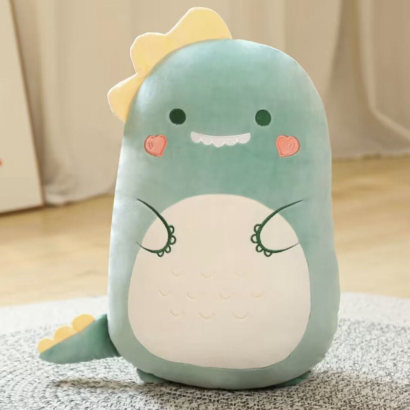 Peluche dinosaure squishmallow souriant