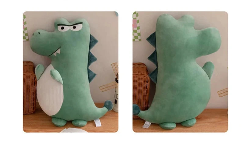 Peluche squishmallow dinosaure bagarreur