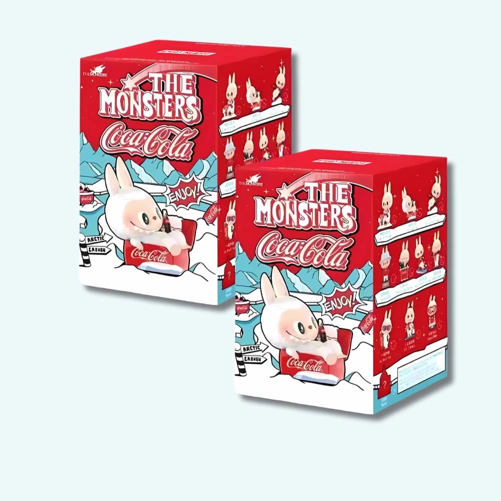 Boîte mystère Coca-Cola figurine type Labubu – The monsters