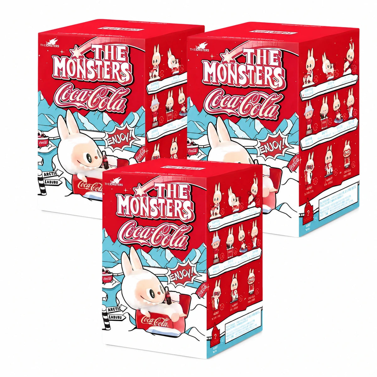Boîte mystère Coca-Cola figurine type Labubu – The monsters