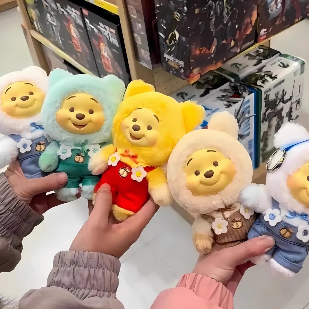 Boîte mystère peluche Winnie style Labubu