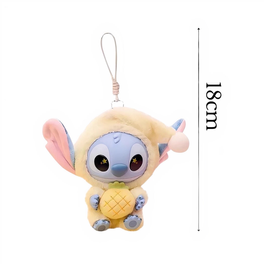 Box surprise peluche style Labubu Stitch