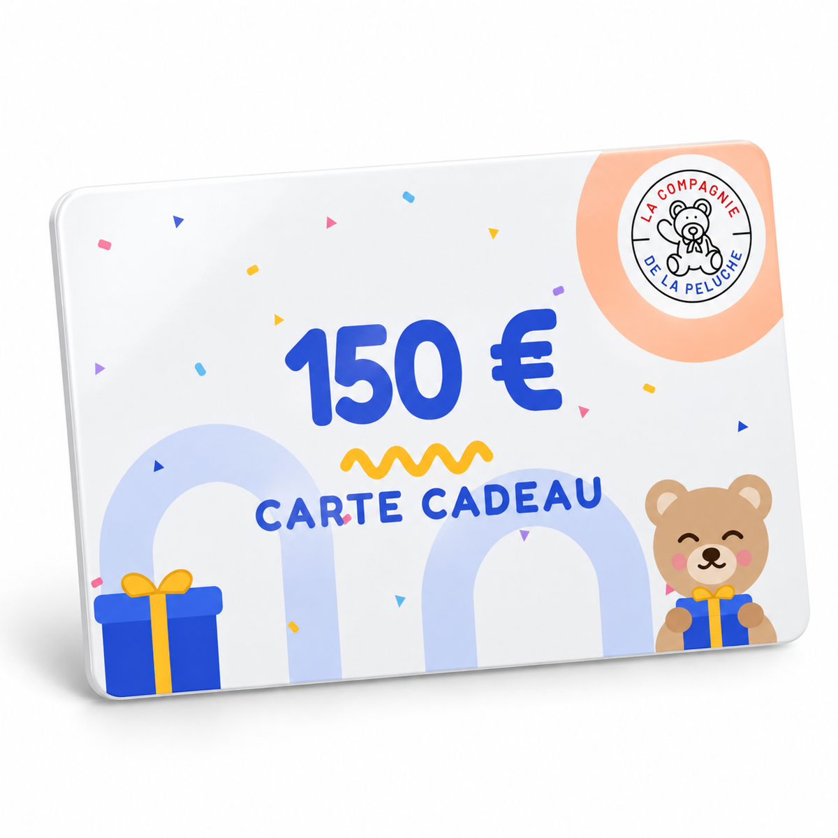 Carte cadeau de 150€ La compagnie de la peluche