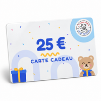 Carte cadeau de 25€ La compagnie de la peluche
