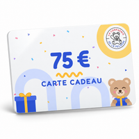 Carte cadeau de 75€ La compagnie de la peluche