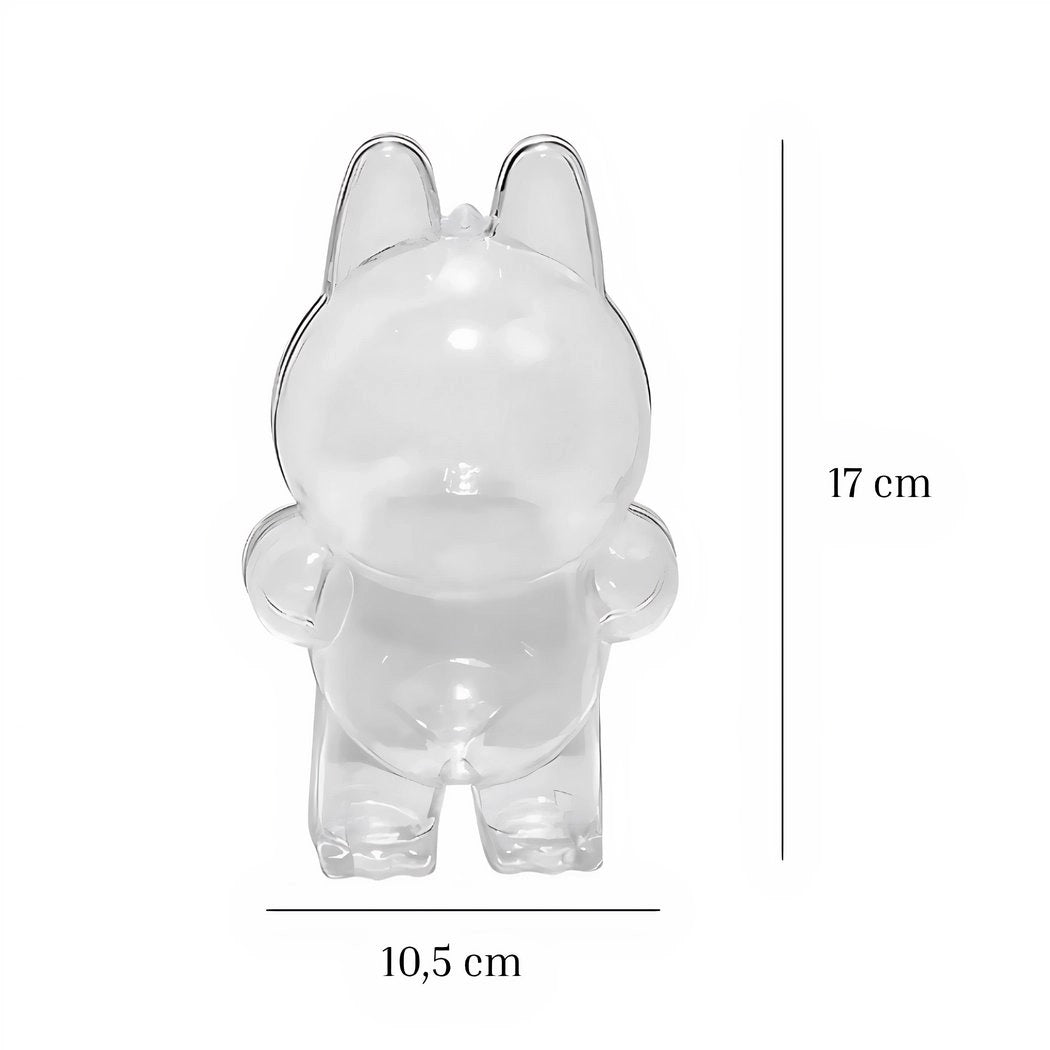 Coque protection antichoc pour peluche style Labubu debout