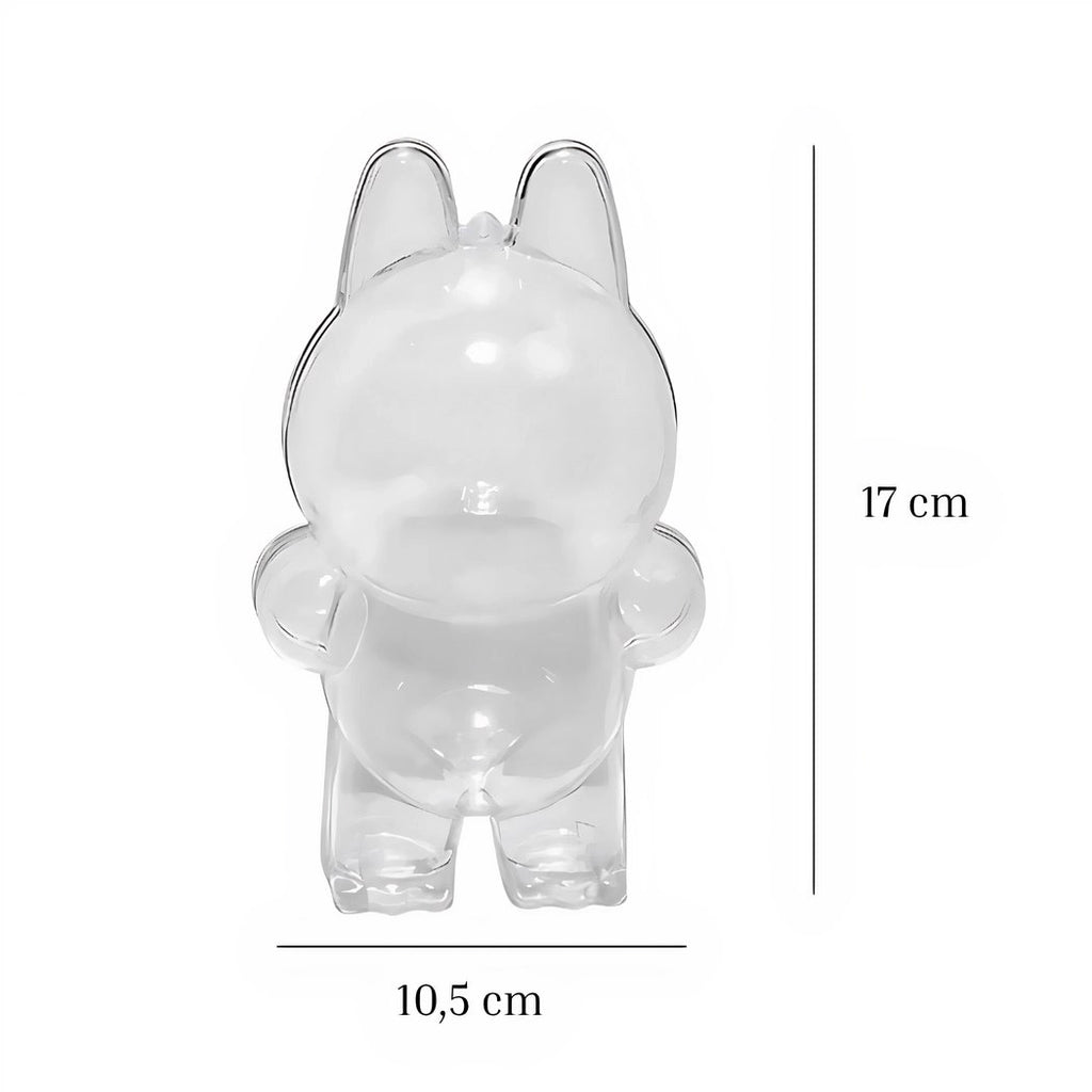 Coque protection antichoc pour peluche style Labubu debout