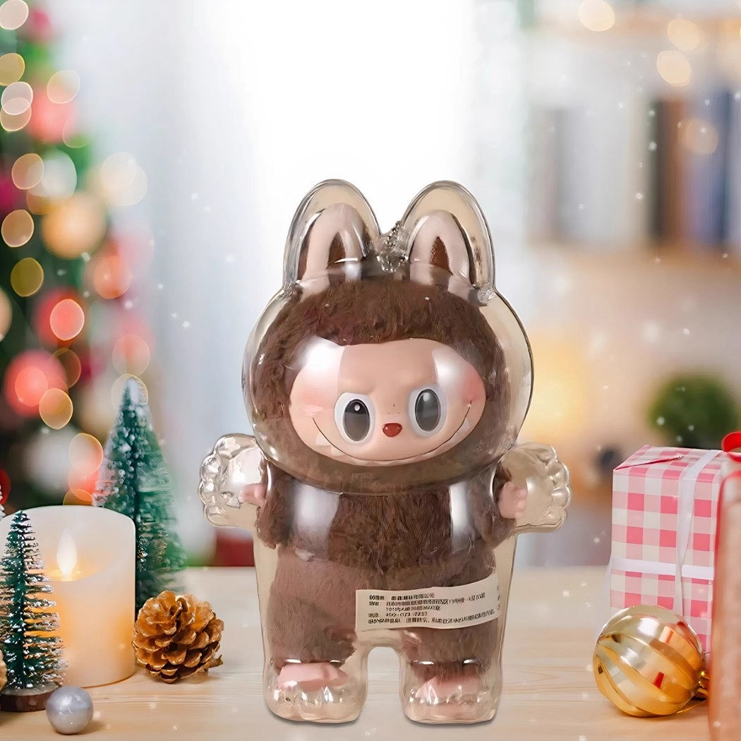 Coque protection antichoc pour peluche style Labubu debout