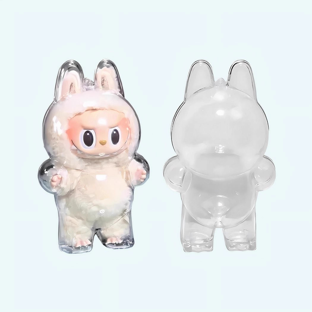 Coque protection antichoc pour peluche style Labubu debout