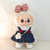 Ensemble de vêtements peluche type Labubu mignon