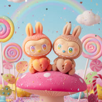 Figurines style Labubu en vinyle collection Energie