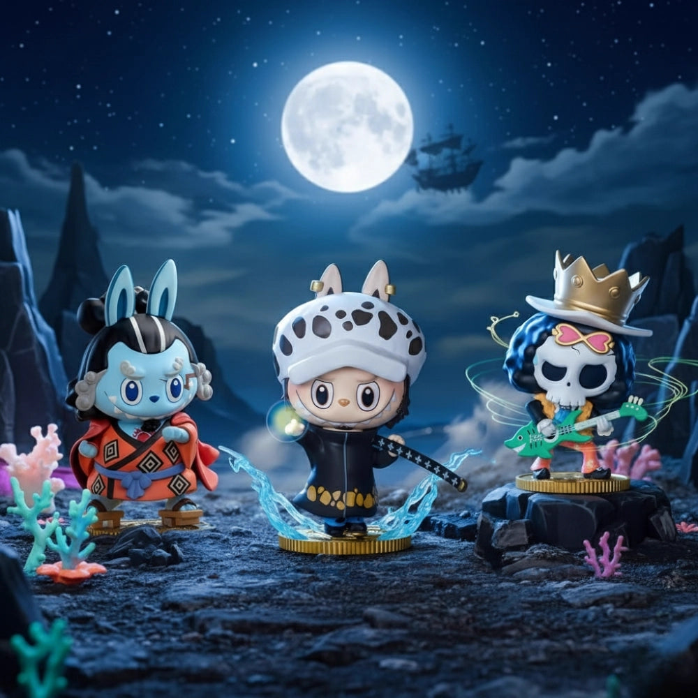 Figurines style Labubu One Piece – The Monsters