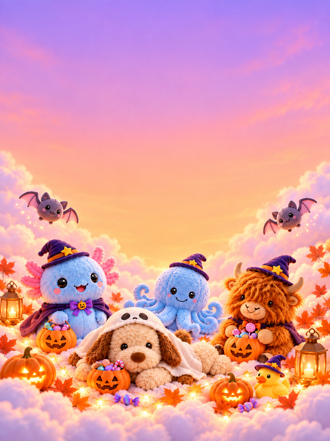 Halloween La compagnie de la peluche