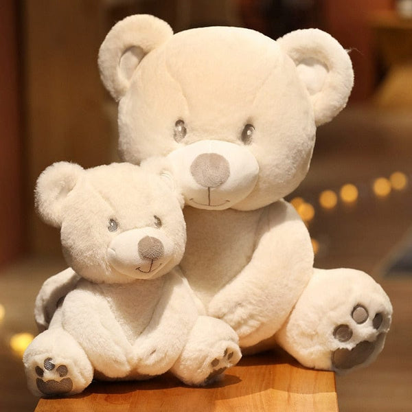 L'ours en peluche aux pattes douces et câlines