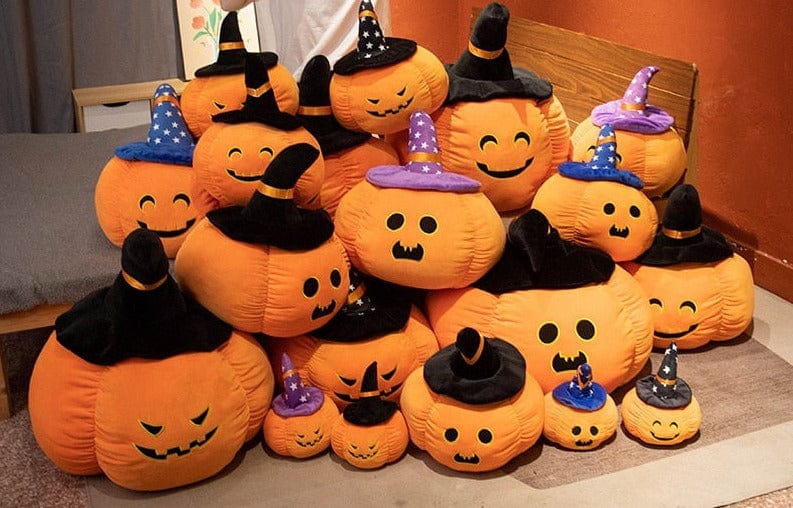 La citrouille de la peur - peluche d'halloween