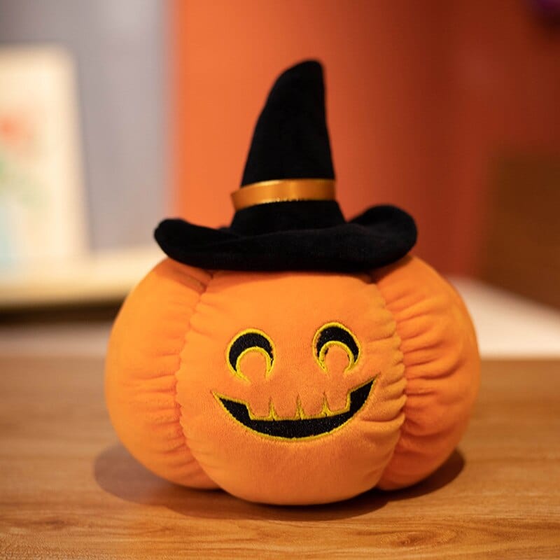 La citrouille de la peur - peluche d'halloween Contente / 20cm