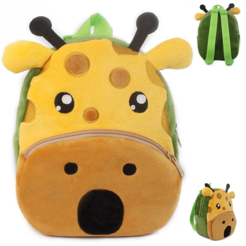 La grande girafe - sac à dos en peluche