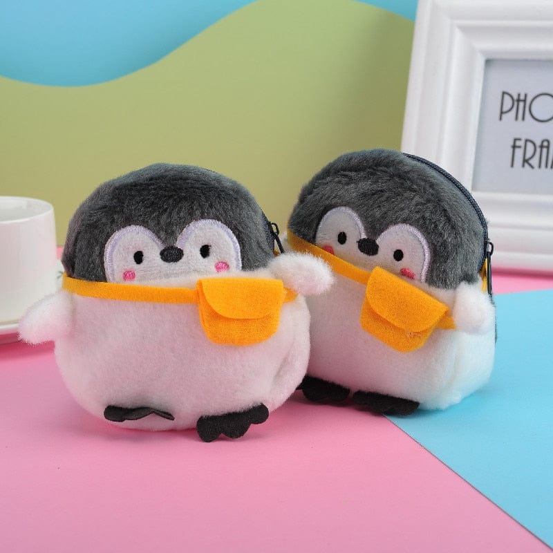 Le beau bébé pingouin - sac en peluche