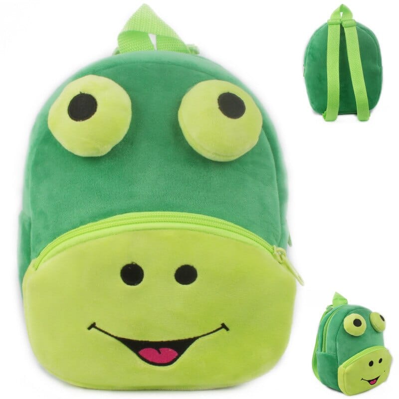 Le caméléon - sac à dos en peluche