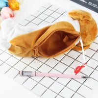 Le chien saucisse - trousse en peluche