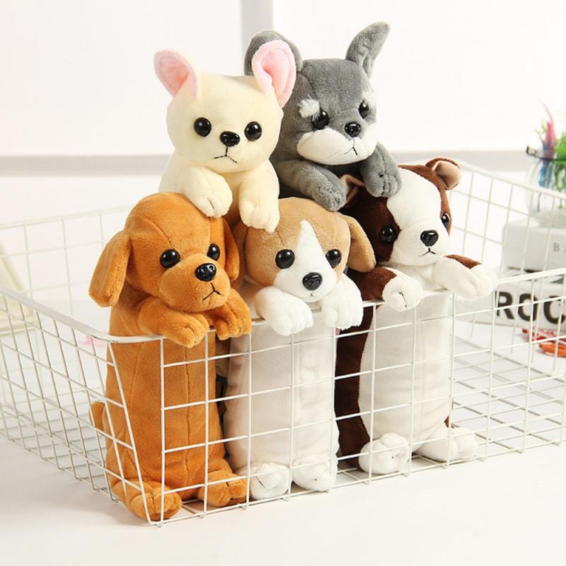 Le chien saucisse - trousse en peluche