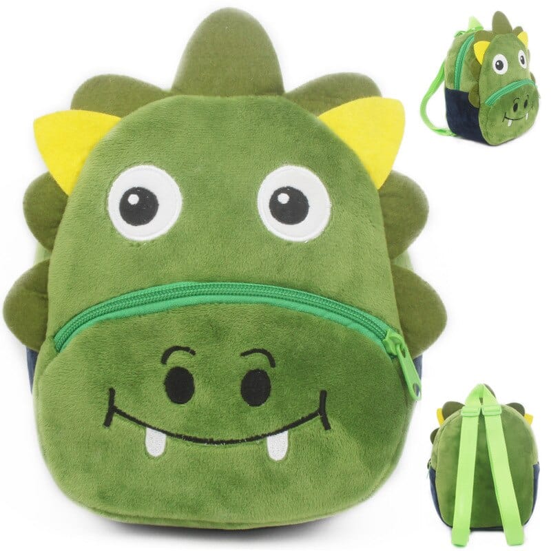 Le dragon mignon - sac à dos en peluche